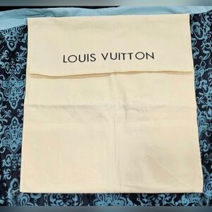 XL LOUIS VUITTON Empty Flap Gift Dust Bag Cover Replacement Envelope Tote Purse